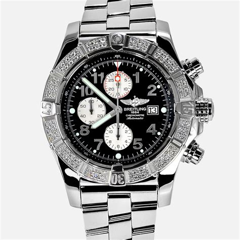 breitling super avenger chronometre a13370|Breitling super avenger a13370 diamond.